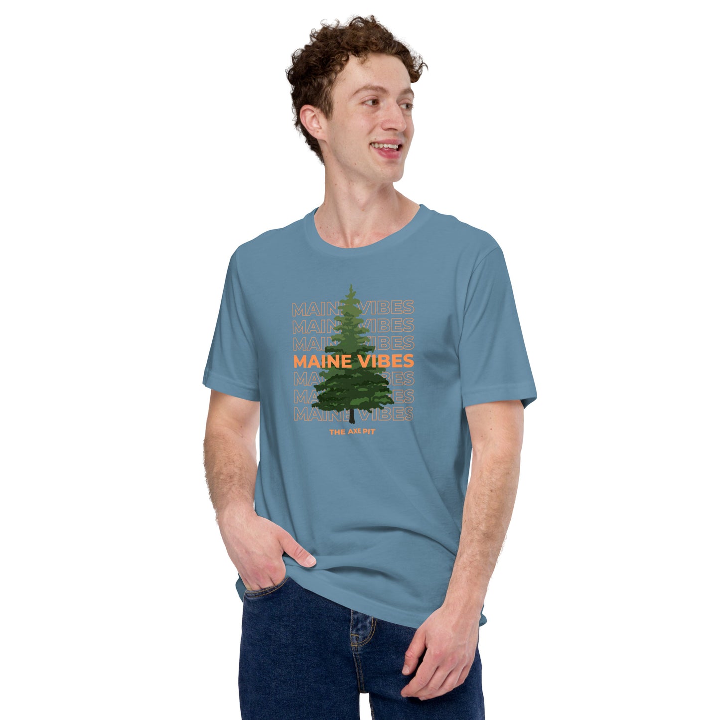 Maine Vibes Axe Pit t-shirt