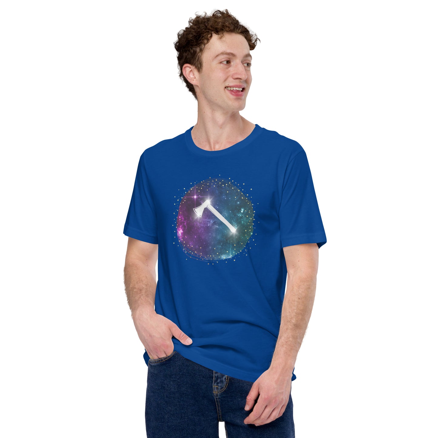 Outer Space Axe Constellation t-shirt